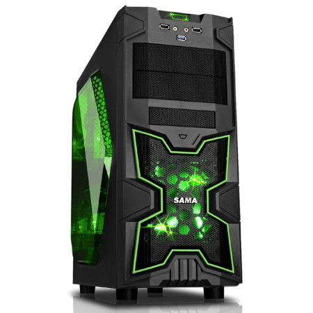 Vỏ máy tính (case) Sama Full ATX SA-02 - Đen
