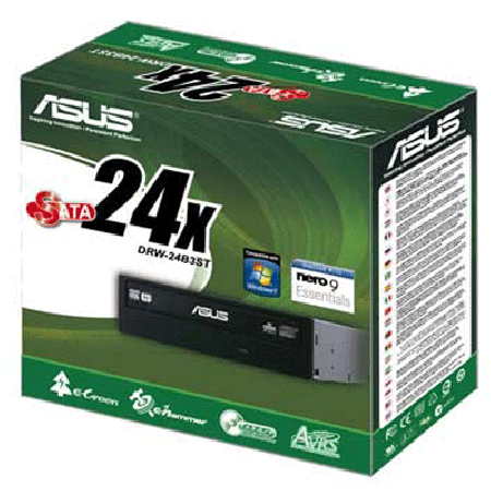 ASUS DVDRW-24B3ST/SATA (Màu đen/BULK PACKING)
