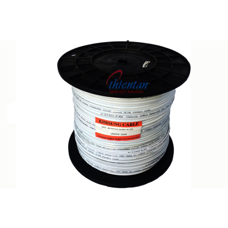 Dây cáp đồng trục liền nguồn Kimsung RG59/CCS-ALMG+2C-CU