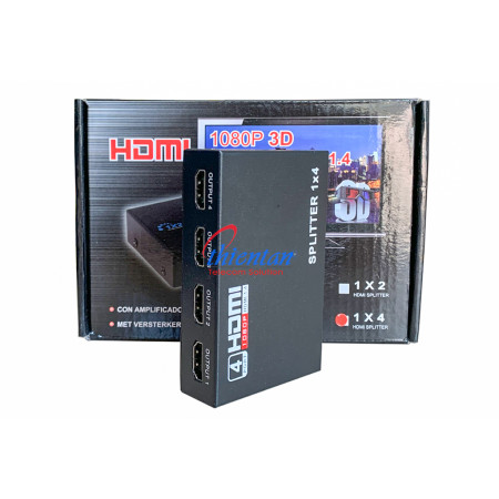 Bộ chia HDMI 1 ra 4 full HD 1080P HDMI-1x4