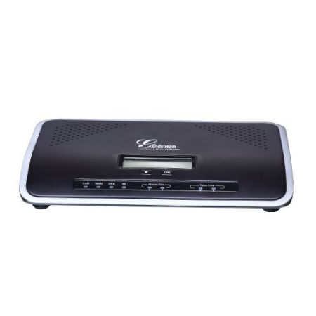 Tổng đài IP Grandstream UCM6104 - 4 đường bưu điện, 500 user IP, Hỗ trợ Voice, Fax, Video, Conference, voicemail..