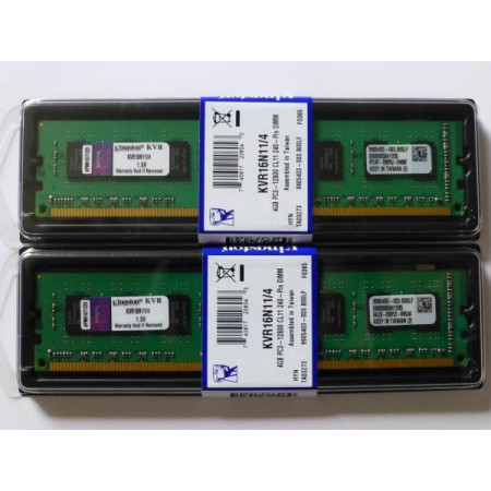 Kingston 4GB - 1600MHz (KVR16N11S8/4)