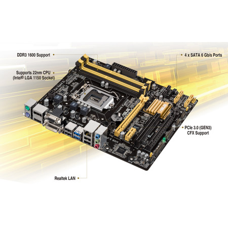 Bo mạch chủ ASUS B85M-E