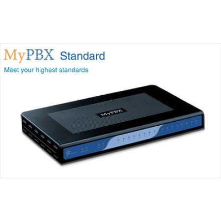 Mypbx-4-100: Tổng đài điện thoại IP dung lượng 4 vào 100 máy lẻ