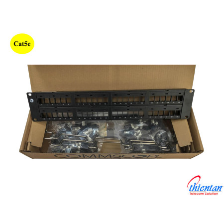 Patch panel COMMSCOPE/AMP 48 port Cat5e (760237041 | 9-1375191-2)