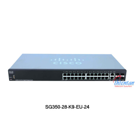 Switch Cisco SG350-28-K9-EU 28 port Gigabit managed layer 3