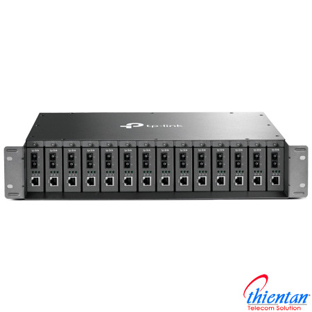 Khung nguồn tập trung 14 media converter TP-LINK TL-MC1400