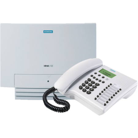 Tổng đài siemens hipath 1120 (4 đường vào ra 12 máy lẻ)