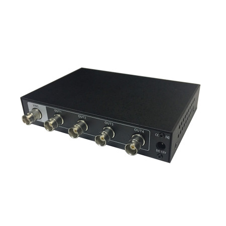 Bộ chia tín hiệu BNC Video 1 ra 4 cổng AHD/CVI/TVI 1.3,2.0 Megapixel YJS-104