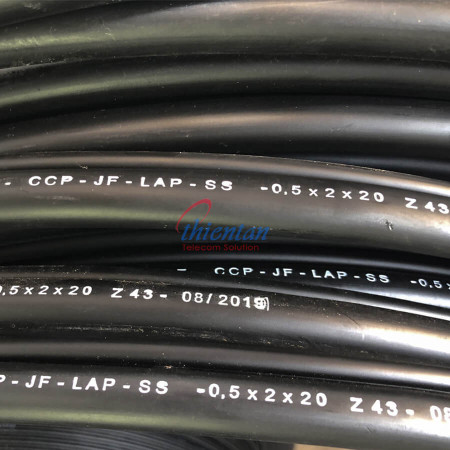 Cáp điện thoại 20 đôi (20x2) dùng chạy ngoài trời