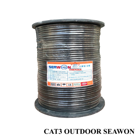 cáp điện thoại 2 đôi ngoài trời seawon