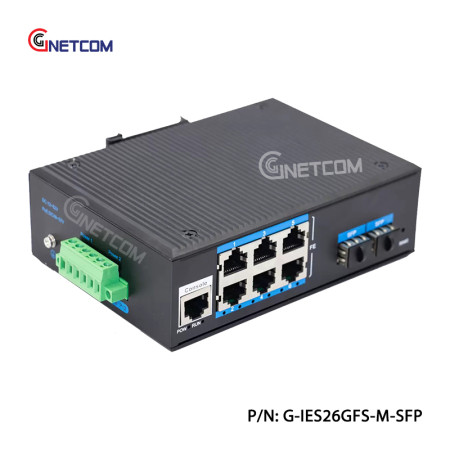 G-IES26GFS-M-SFP switch quản lý công nghiệp GNETCOM