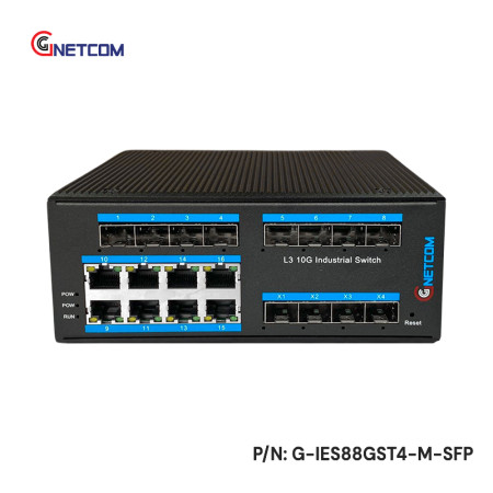 G-IES88GST4-M-SFP switch 20 port layer 3 GNETCOM