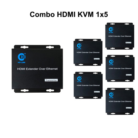combo HDMI KVM 1x5