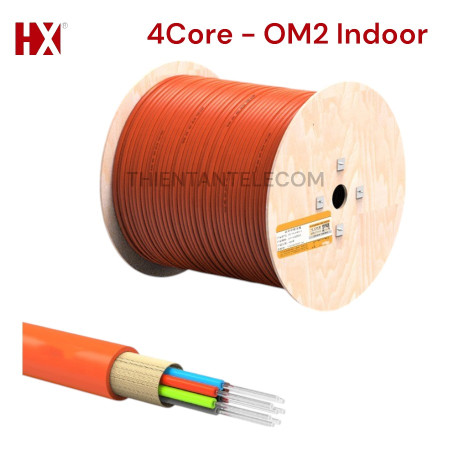 Cáp quang multimode 4 Core OM2 Indoor