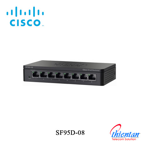 Switch Cisco 8 port 10/100Mbps SF95D-08