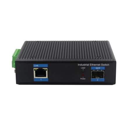 Bộ chuyển đổi quang điện poe công nghiệp Gnetcom G-IES7101FP-SFP