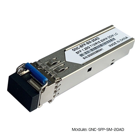 Spf Module Sc Dual Module SFP SC 1 sợi 1,25Gb Gnetcom GNC-SFP-SC-20AD