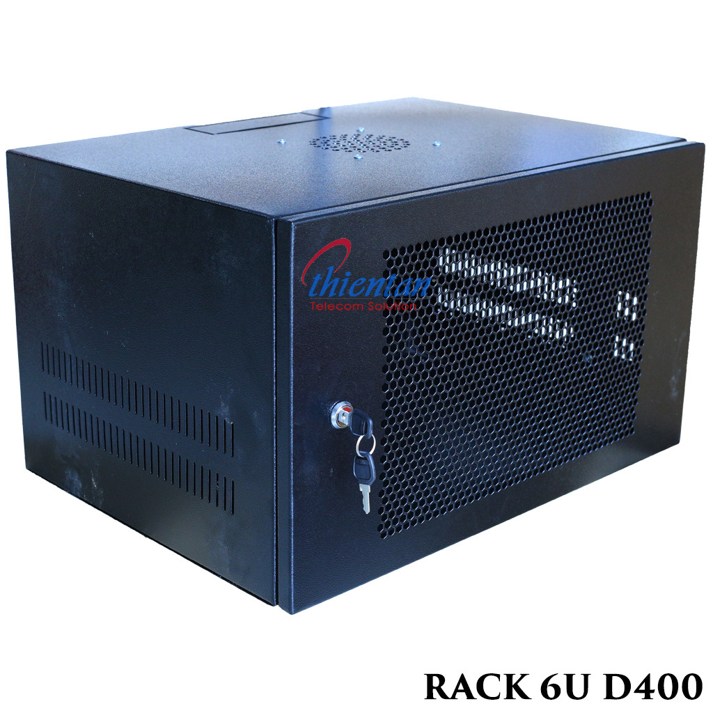 Tủ Rack 6U-D400 Wallmount – USS rack 6U400