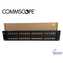 Patch panel 48 port cat6 commscope (PN: 760237041 | 9-1375055-2)