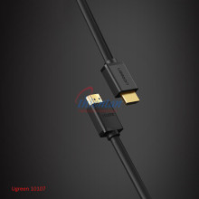 Cáp hdmi ugreen 2m 10107 hỗ trợ hình ảnh 4K*2K, 3D, full HD