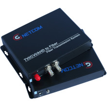 Bộ chuyển đổi video sang quang 2 kênh GNETCOM HL-2V-20TR-1960P TVI/CVI/AHD cho camera 3MP 4MP 5MP (chuẩn hình ảnh 2K)