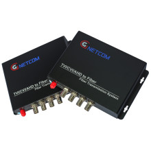 Bộ chuyển đổi video sang quang 4 kênh Gnetcom HL-4V-20TR-1960P TVI/CVI/AHD cho camera 3MP 4MP 5MP (chuẩn hình ảnh 2K)