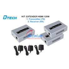 Bộ kéo dài HDMI 1 ra 2 màn hình khoảng cách 120M DTECH