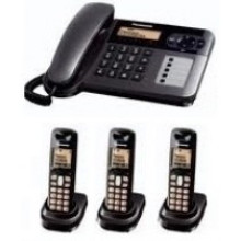 Điện thoại kéo dài Panasonic KX-TG6451, 3 máy con (Mất điện vẫn dùng được)