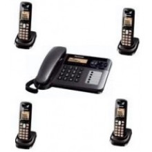 Điện thoại kéo dài Panasonic KX-TG6451, 4 Máy con di động (Mất điện vẫn dùng được)