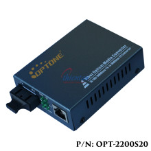 Bộ chuyển đổi quang điện 2 sợi 10/100/1000M OPTONE OPT-2200S20
