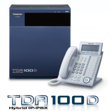 Tổng đài điện thoại Panasonic KX-TDA100D - 8 vào 72 máy lẻ