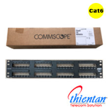 Patch panel COMMSCOPE/AMP 48 port CAT6 | PN: 1375015-2