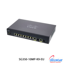 Switch mạng CISCO SG350-10MP-K9-EU 10 cổng POE Manager