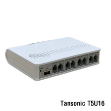 Box ghi âm điện thoại 16 kênh kết nối USB Tansonic T5U16