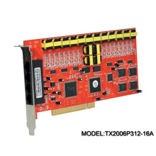 Card ghi âm điện thoại tansonic 16 line TX2006P312-16A