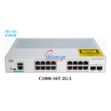 C1000-16T-2G-L Cisco Catalyst 1000 with 16 Ports GE, 2 SFP Slot Uplink, LAN Base