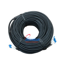 Cáp quang dã chiến 8FO LC có băng thép