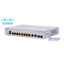 Switch 8 port poe gigabit cisco managed CBS350-8P-E-2G-EU