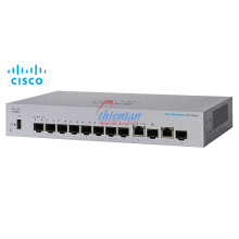 CBS350-8S-E-2G-EU switch cisco 8 port SFP, 2 gigabit combo uplink