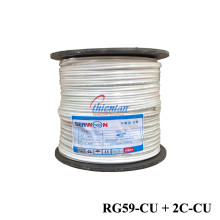 Dây cáp đồng trục liền nguồn Seawon RG59-CU + 2C-CU