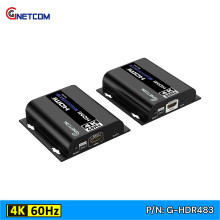 Bộ chuyển đổi HDMI sang lan 120m 4K60Hz GNETCOM G-HDR483