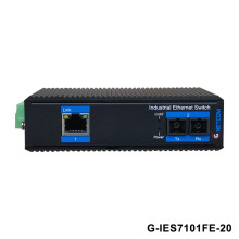 Bộ chuyển đổi quang điện poe công nghiệp Gnetcom G-IES7101FE-20