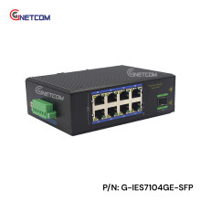 switch công nghiệp 8 cổng poe 1 cổng sfp G-IES7108GE-1SFP