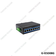 G-IESD08G Switch công nghiệp GNETCOM 8 cổng 10/100/1000Mbps