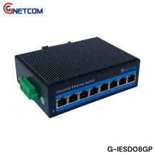 G-IESD08GP Switch POE công nghiệp 8 cổng 10/100/1000Mbps GNETCOM