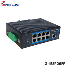 G-IESR09FP Switch POE công nghiệp 9 cổng 10/100Mbps GNETCOM