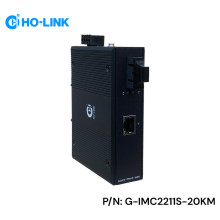 Bộ chuyển đổi quang điện công nghiệp HO-LINK G-IMC2211S-20KM 2 sợi 1000Mbps