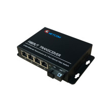 Converter quang Gnetcom 4 Cổng Ethernet 10/100/1000M I PN: GNC-2114S-20A