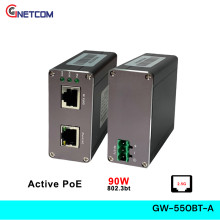 Bộ đổi nguồn poe injector công nghiệp Gnetcom 90W GW-550BT-A
